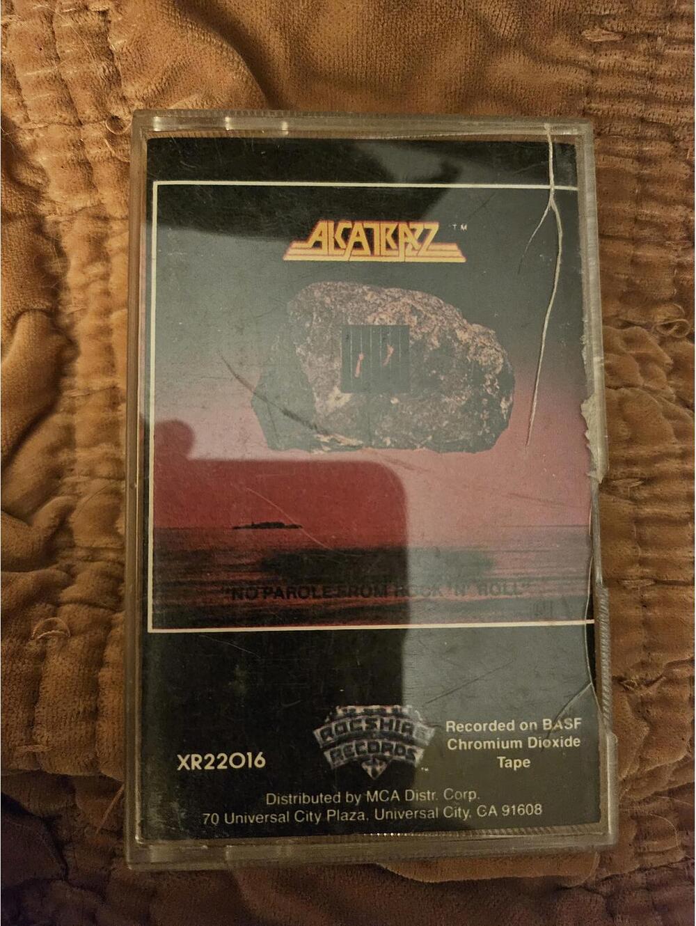 Alcatrazz : No parole from rock n roll - original vintage cassette - NM/NM